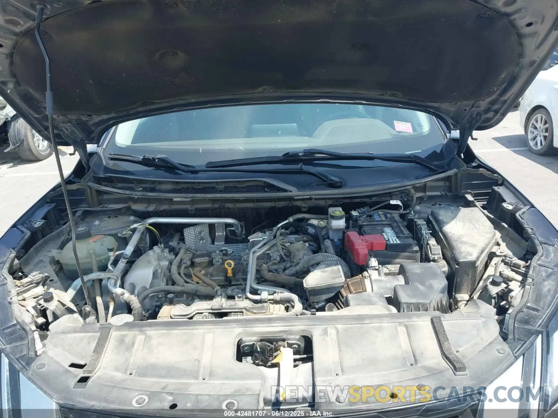 10 Photograph of a damaged car 5N1AT3BB8MC748975 NISSAN ROGUE 2021