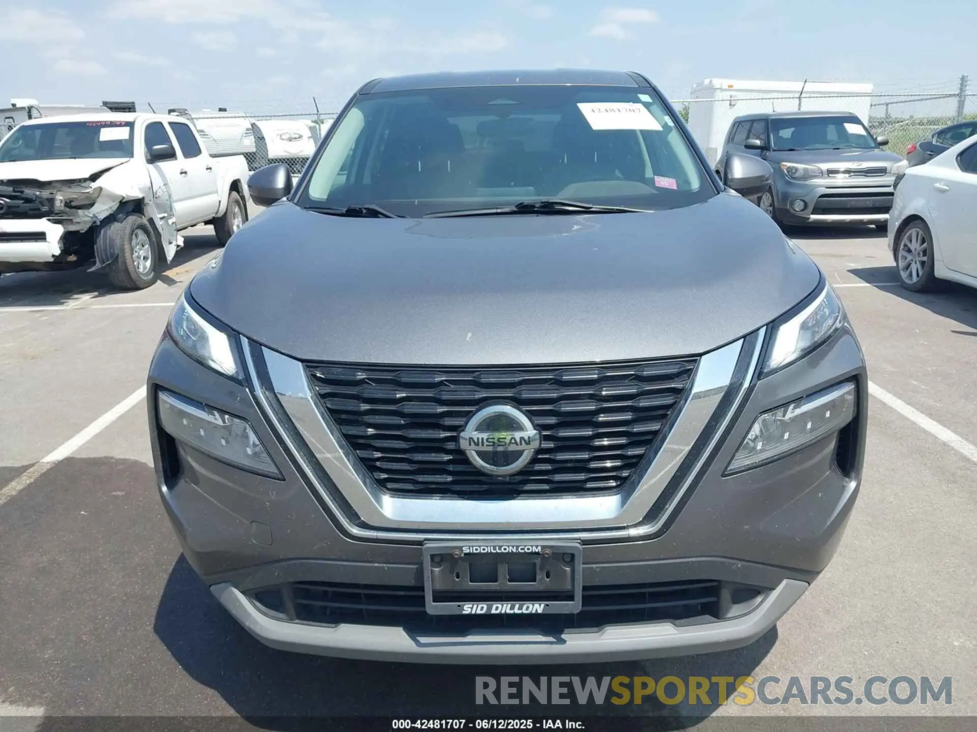 12 Photograph of a damaged car 5N1AT3BB8MC748975 NISSAN ROGUE 2021