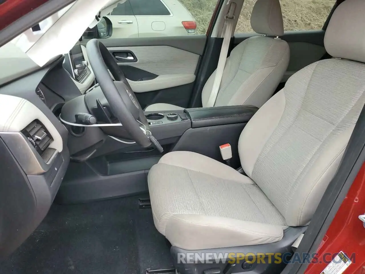 7 Photograph of a damaged car 5N1AT3BB8MC762231 NISSAN ROGUE 2021