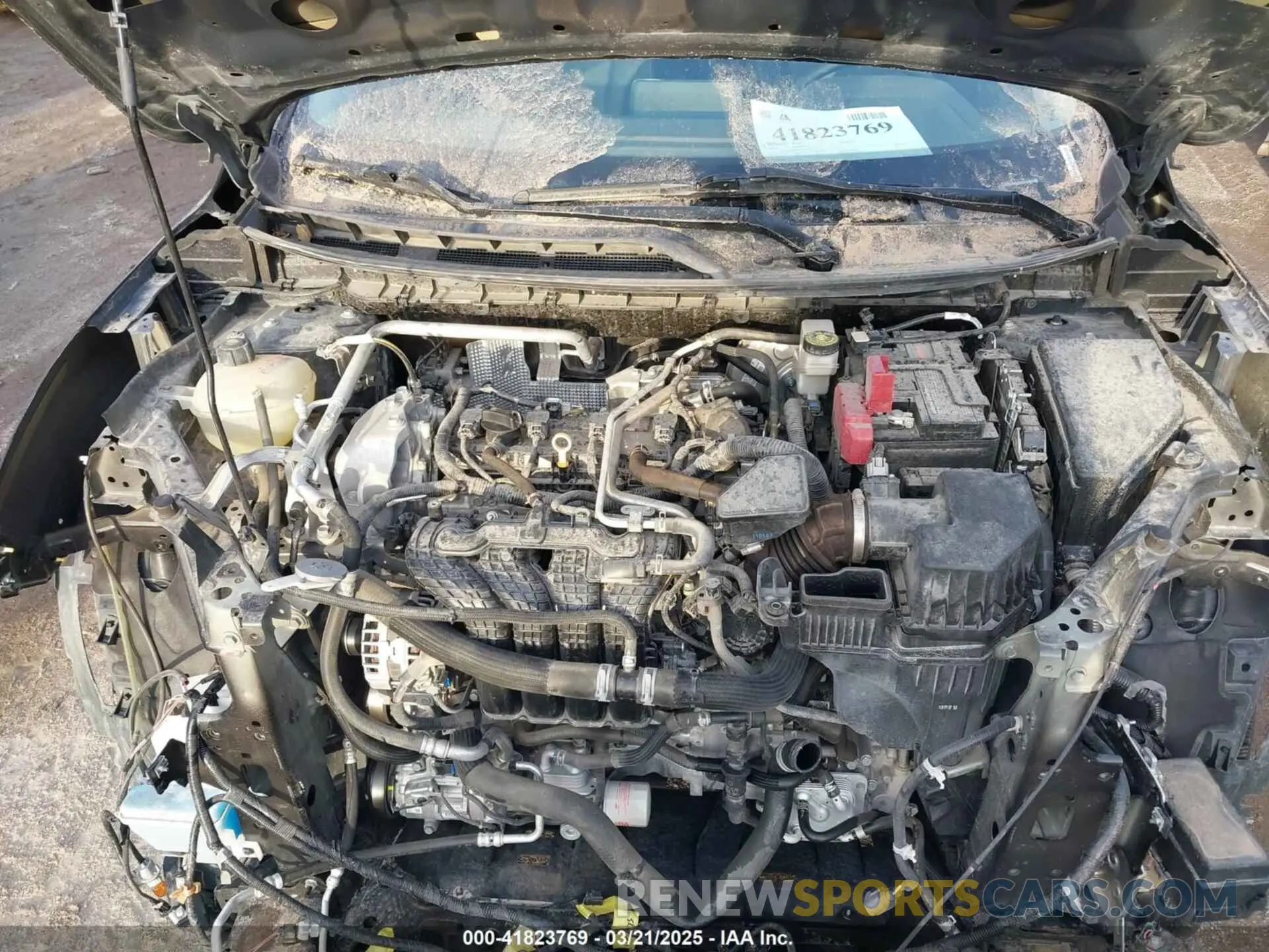 10 Photograph of a damaged car 5N1AT3BB8MC764304 NISSAN ROGUE 2021