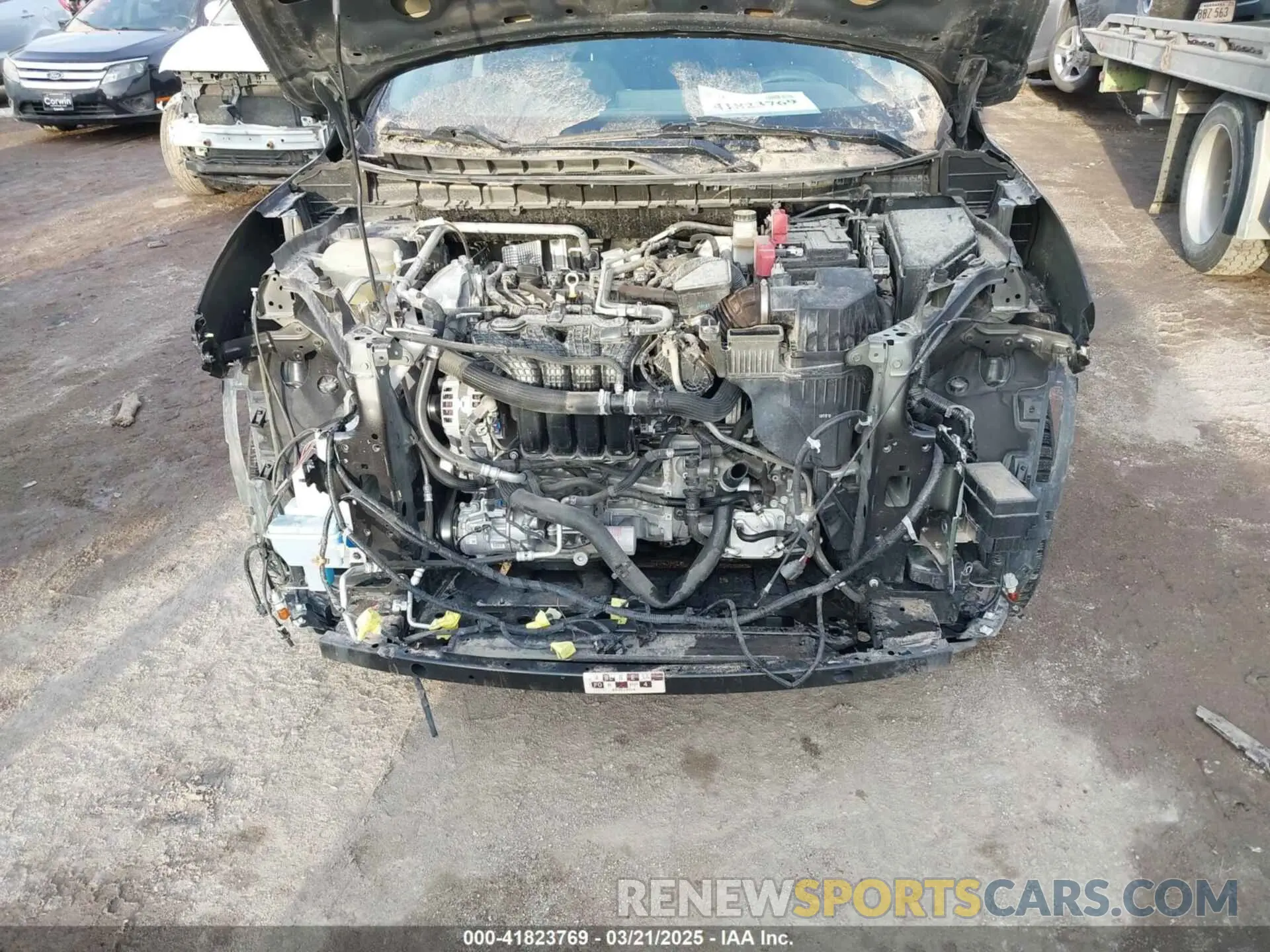 6 Photograph of a damaged car 5N1AT3BB8MC764304 NISSAN ROGUE 2021