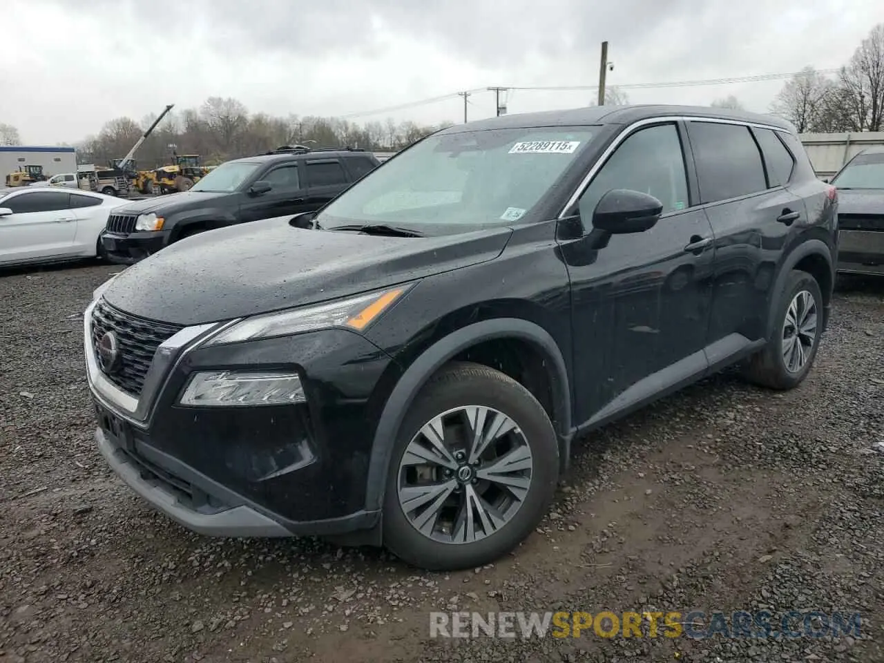 1 Photograph of a damaged car 5N1AT3BB8MC770927 NISSAN ROGUE 2021