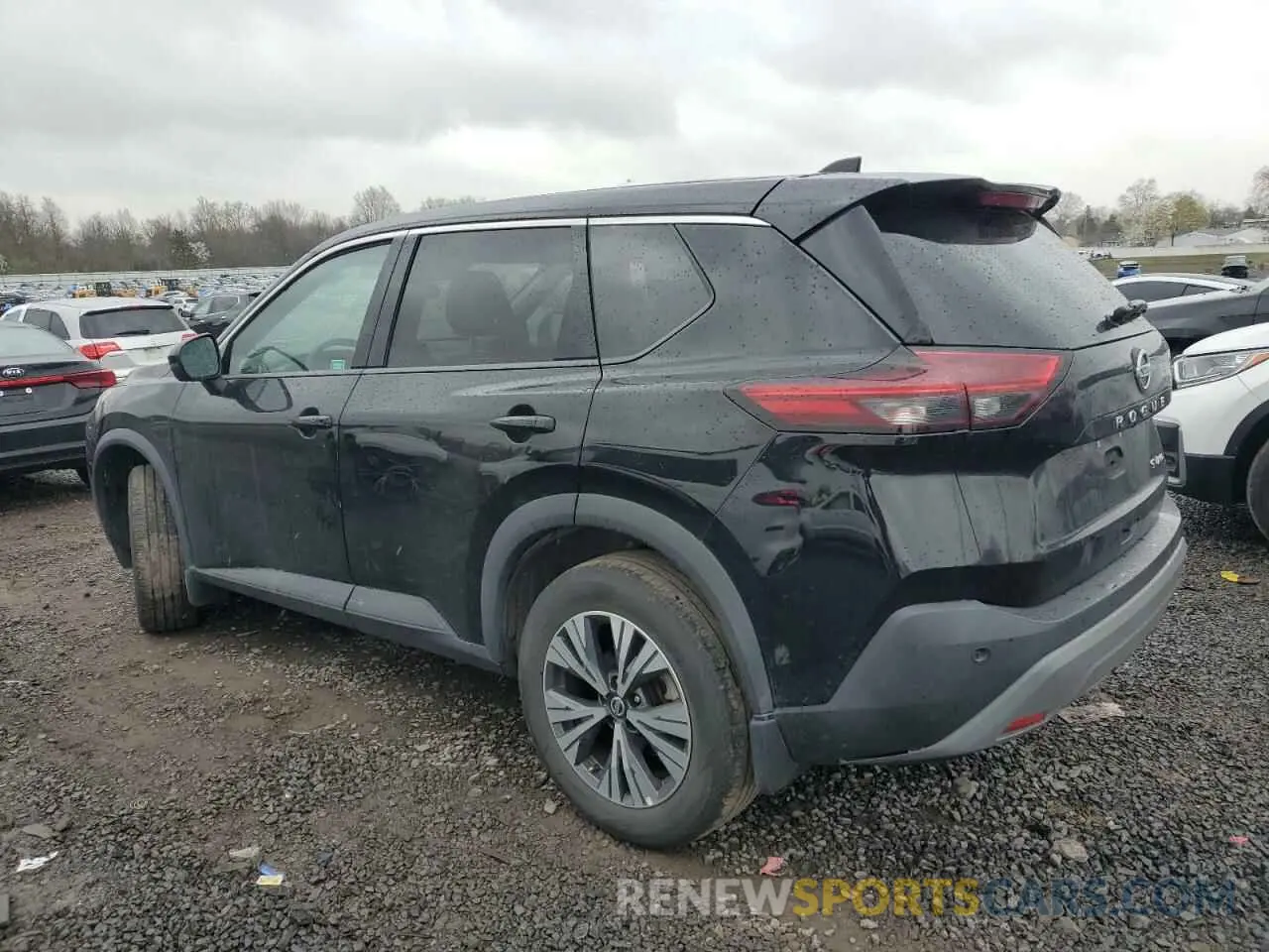 2 Photograph of a damaged car 5N1AT3BB8MC770927 NISSAN ROGUE 2021