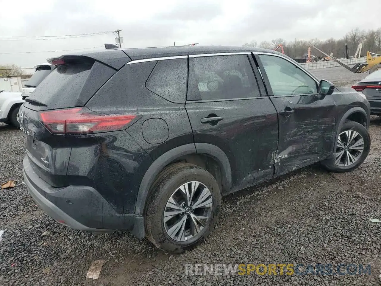 3 Photograph of a damaged car 5N1AT3BB8MC770927 NISSAN ROGUE 2021