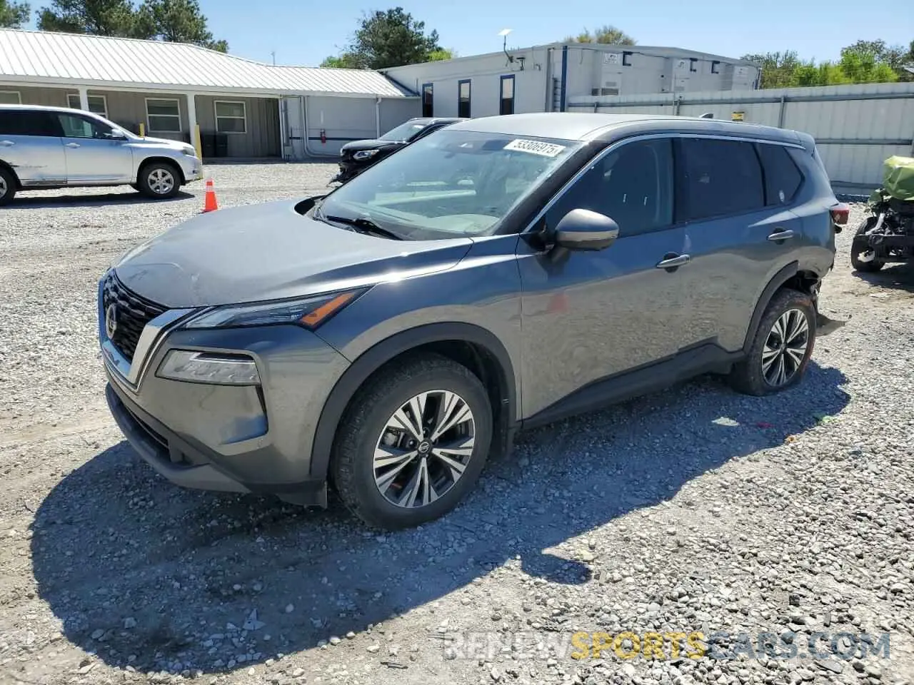 1 Photograph of a damaged car 5N1AT3BB8MC776775 NISSAN ROGUE 2021