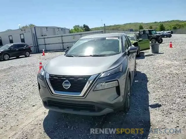 12 Photograph of a damaged car 5N1AT3BB8MC776775 NISSAN ROGUE 2021