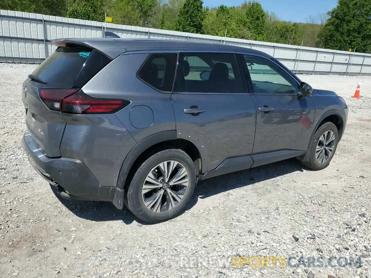3 Photograph of a damaged car 5N1AT3BB8MC776775 NISSAN ROGUE 2021