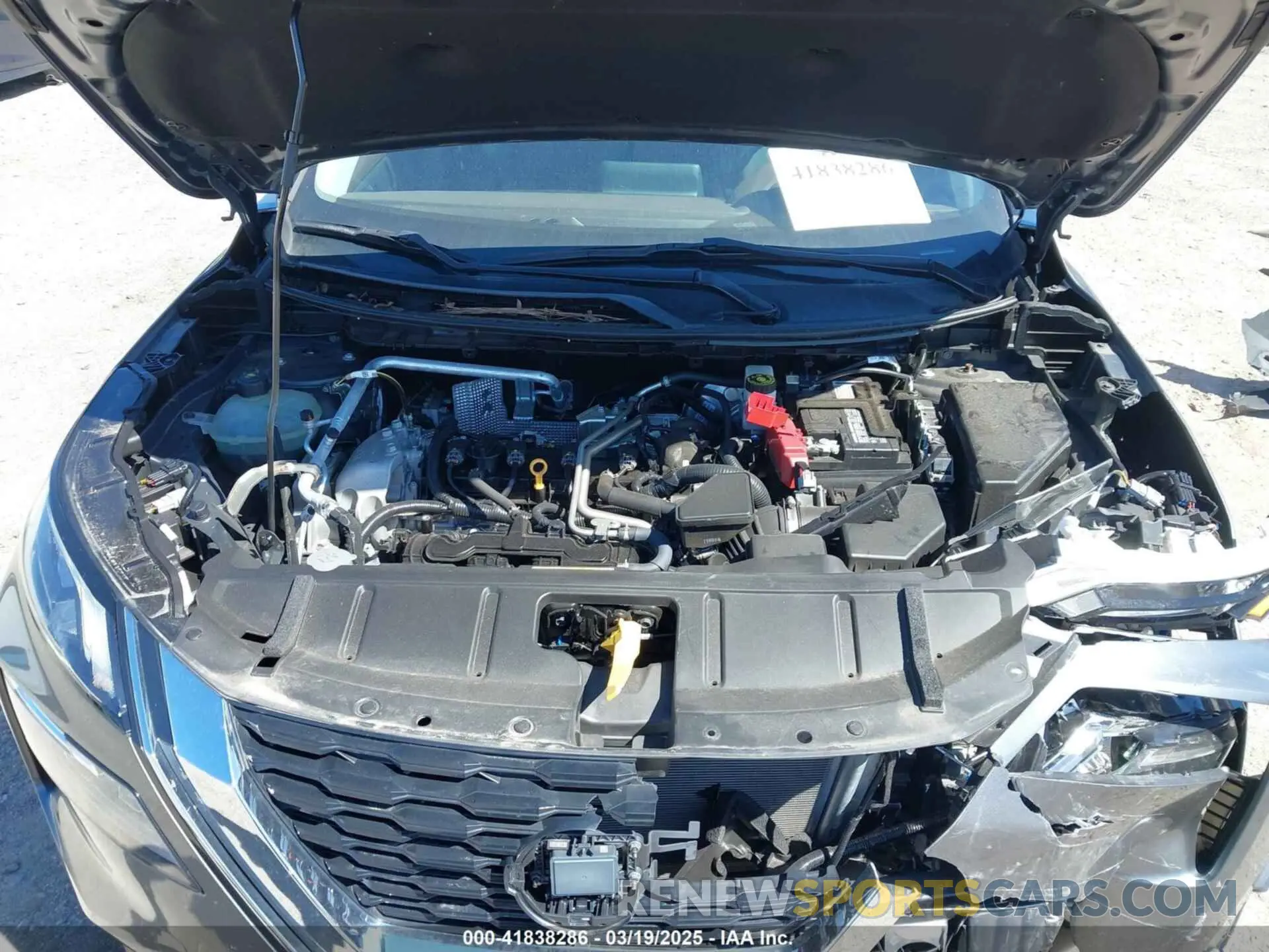 10 Photograph of a damaged car 5N1AT3BB8MC786268 NISSAN ROGUE 2021