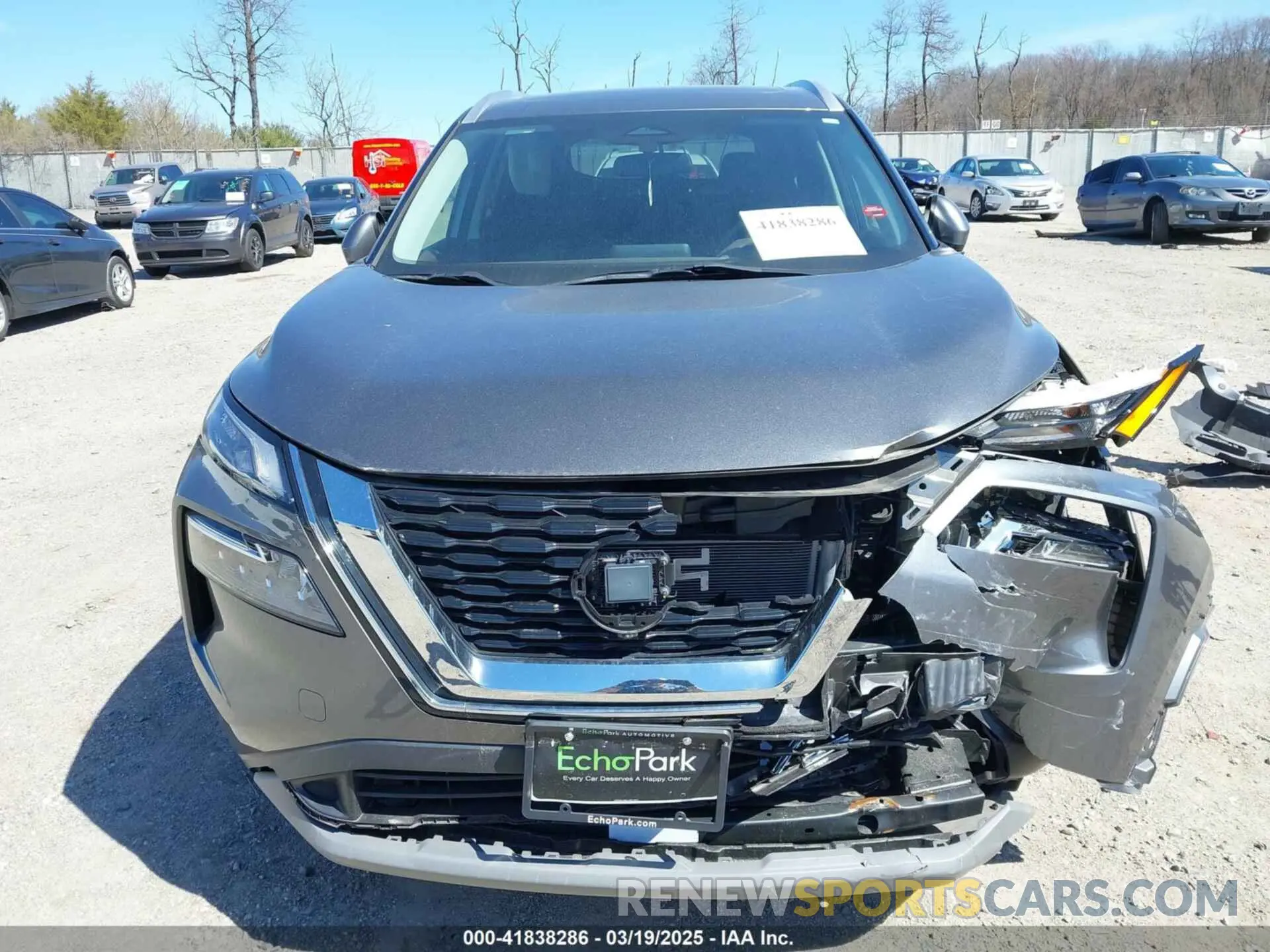 12 Photograph of a damaged car 5N1AT3BB8MC786268 NISSAN ROGUE 2021