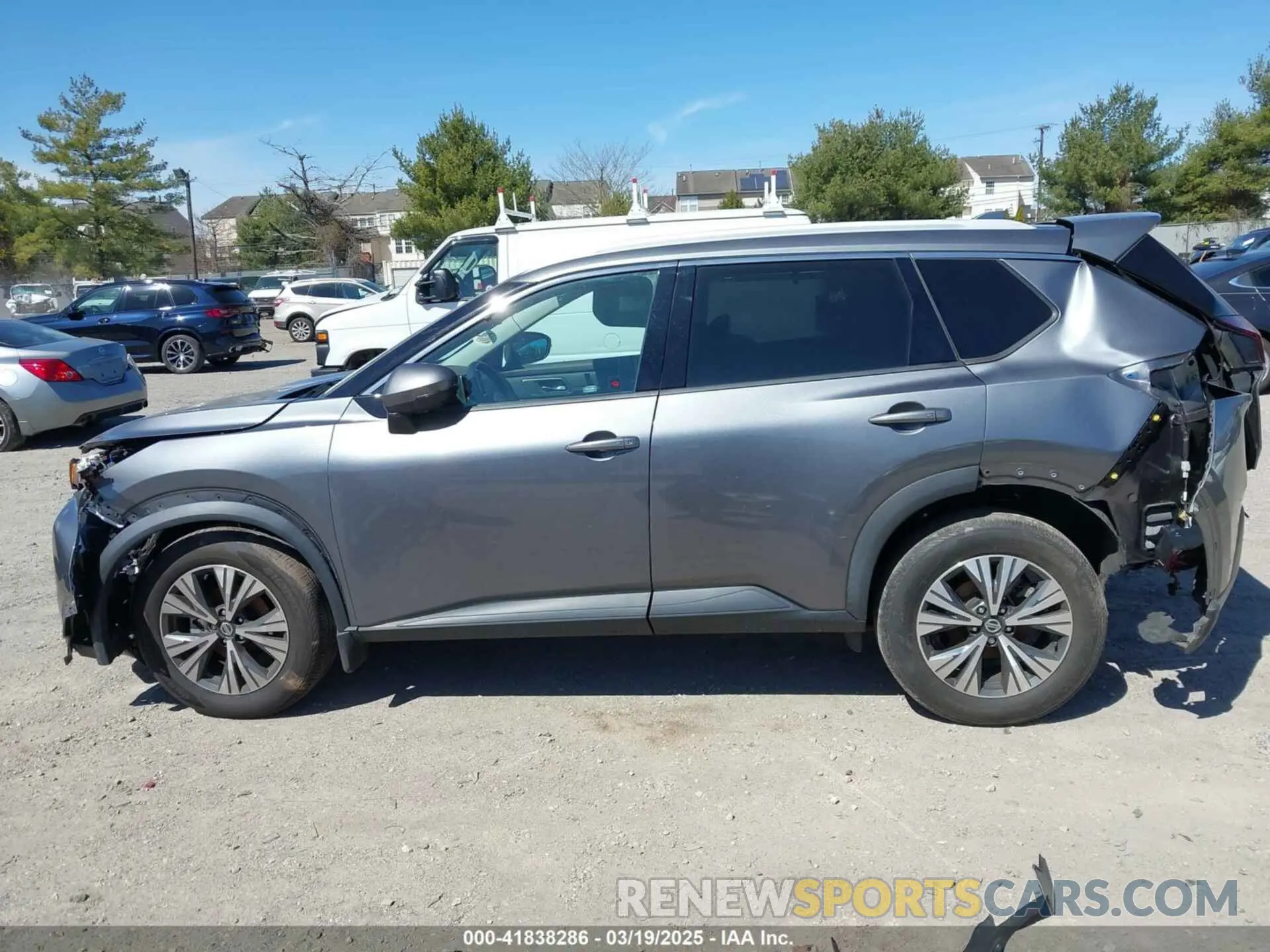 14 Photograph of a damaged car 5N1AT3BB8MC786268 NISSAN ROGUE 2021