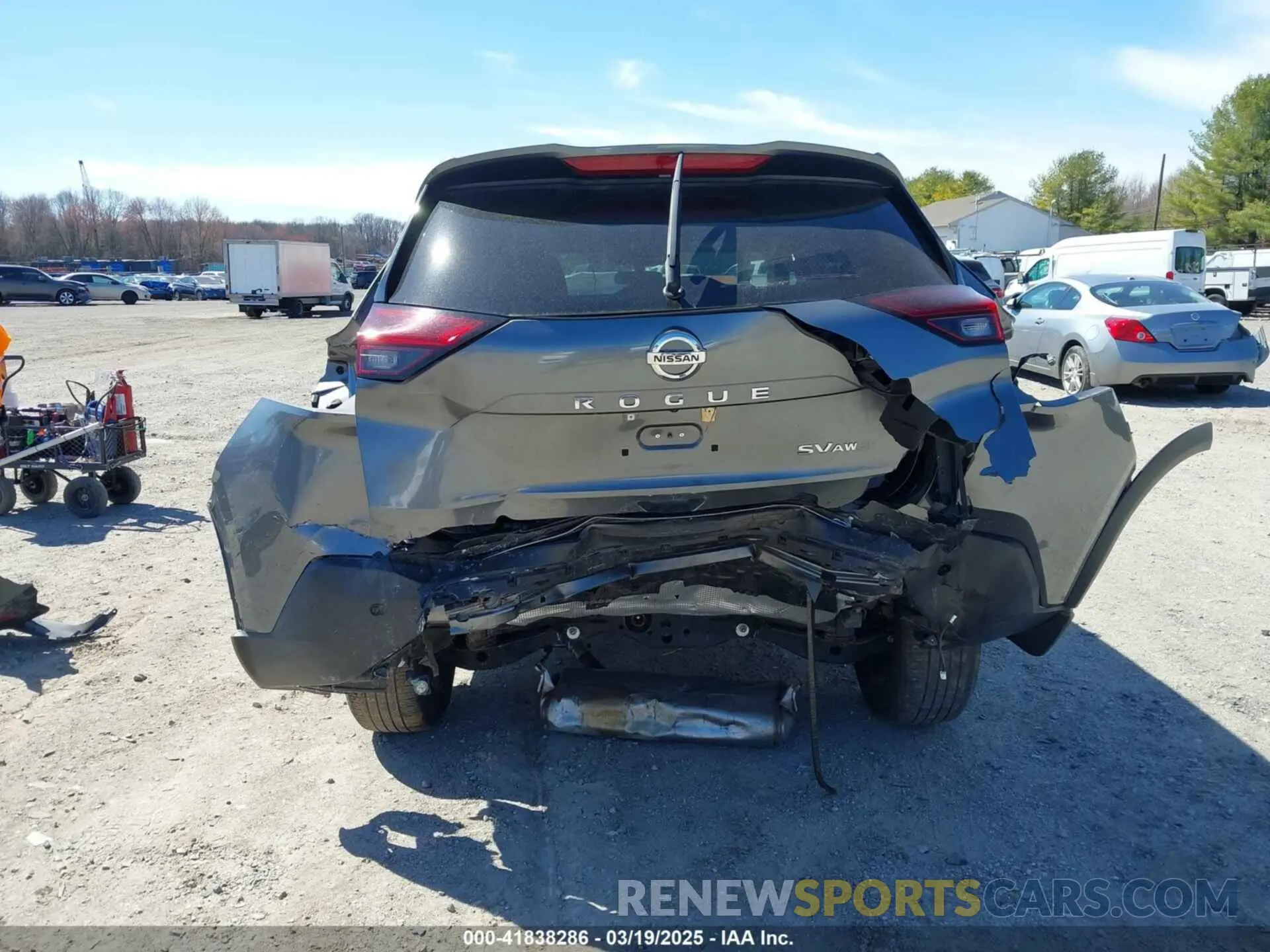 16 Photograph of a damaged car 5N1AT3BB8MC786268 NISSAN ROGUE 2021