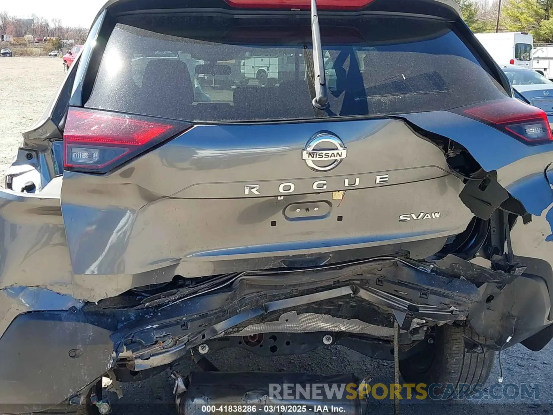 17 Photograph of a damaged car 5N1AT3BB8MC786268 NISSAN ROGUE 2021