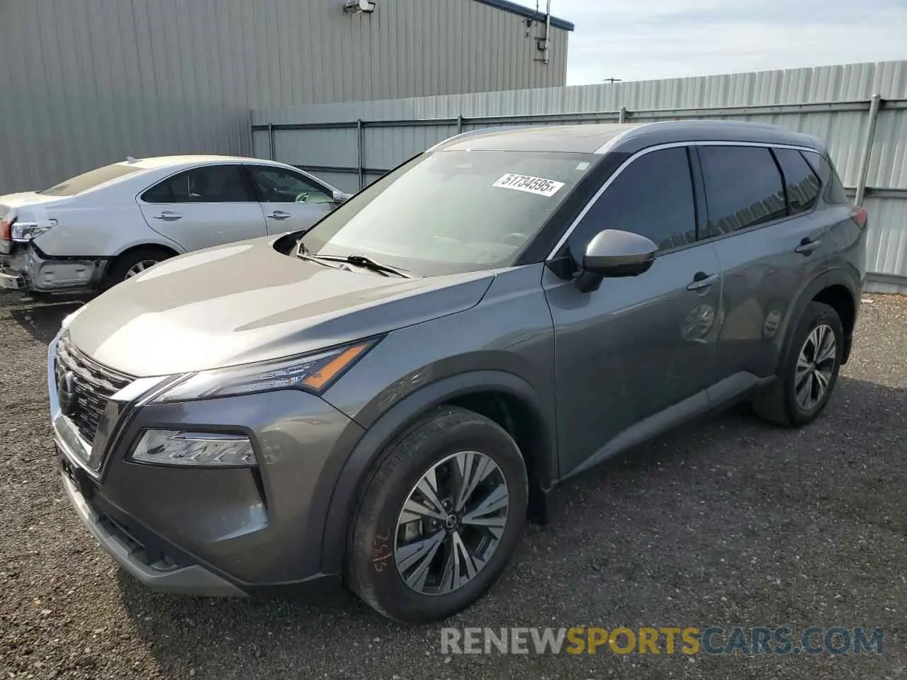 1 Photograph of a damaged car 5N1AT3BB9MC706492 NISSAN ROGUE 2021