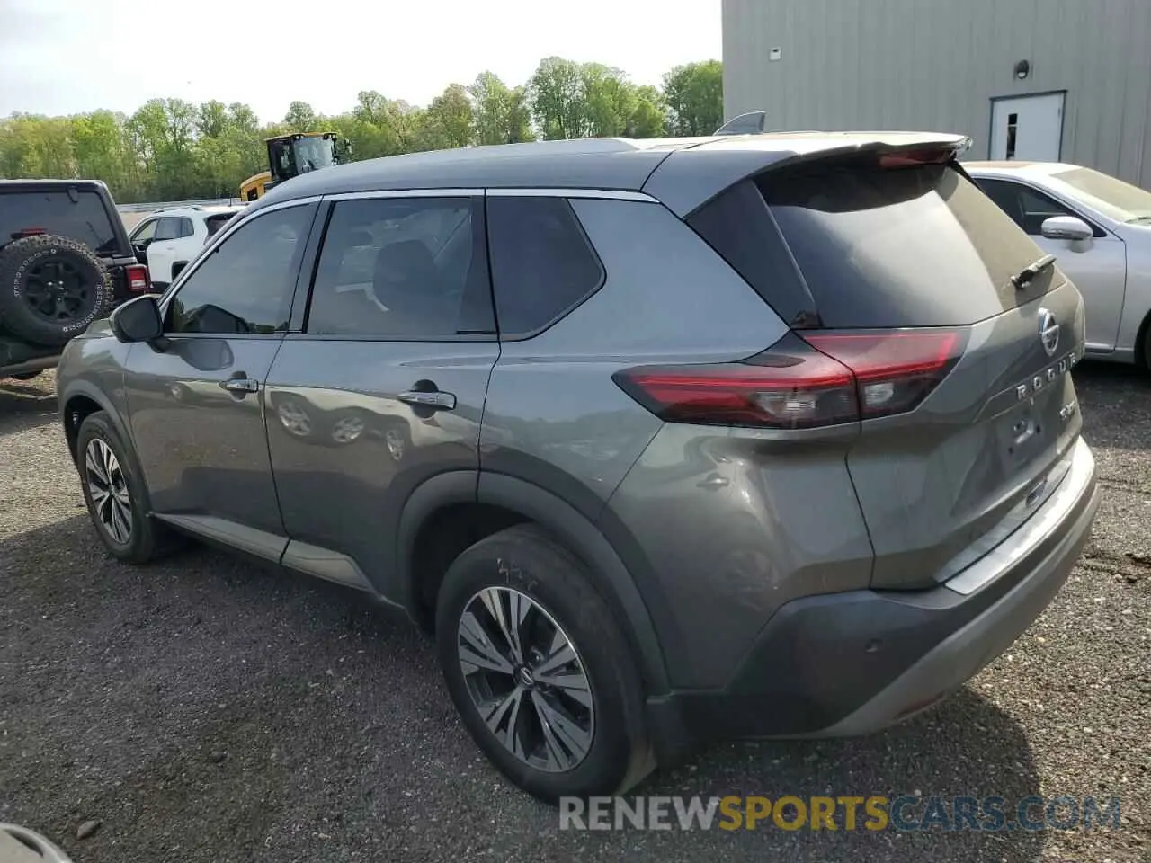 2 Photograph of a damaged car 5N1AT3BB9MC706492 NISSAN ROGUE 2021