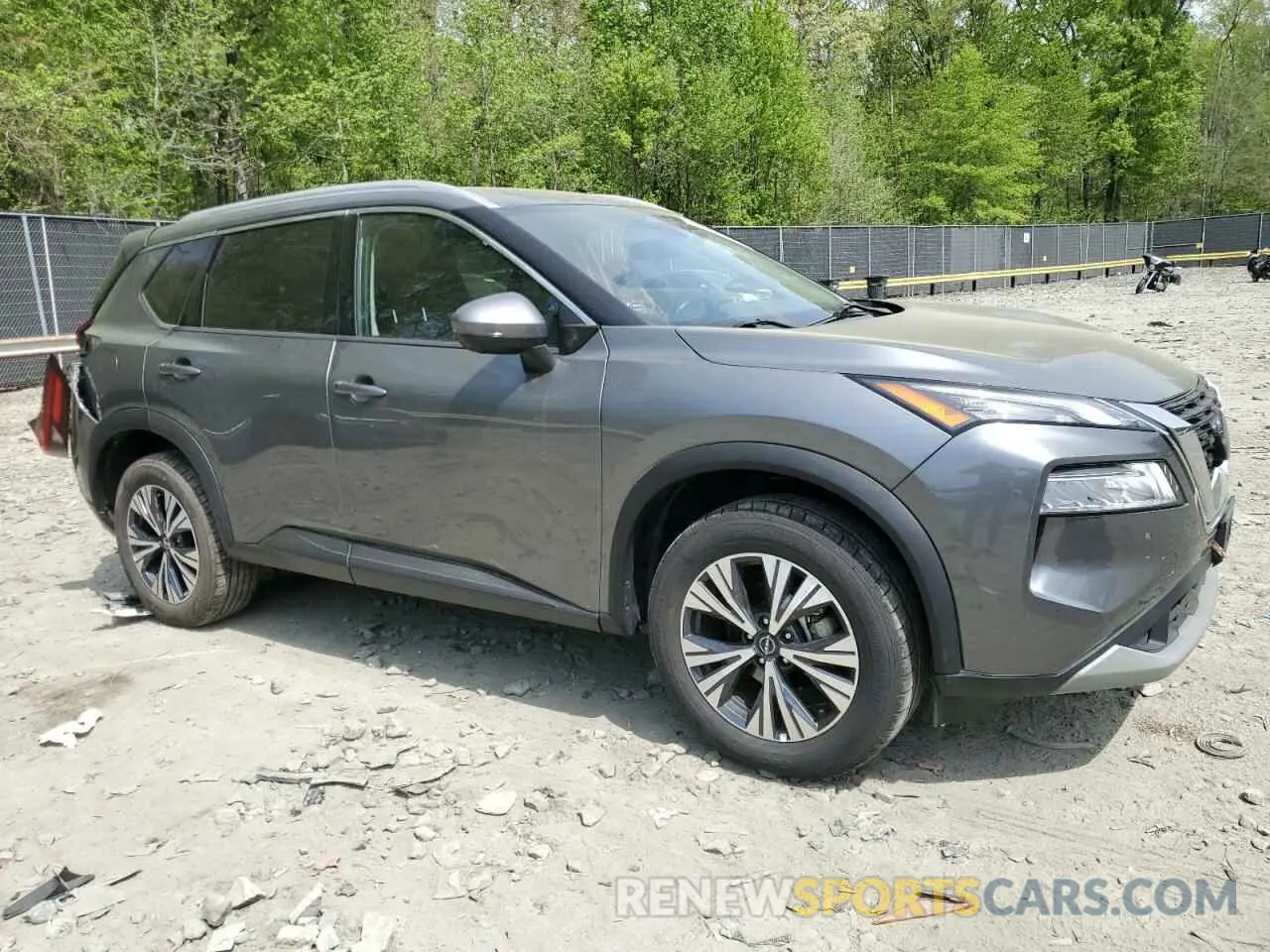 4 Photograph of a damaged car 5N1AT3BB9MC707061 NISSAN ROGUE 2021