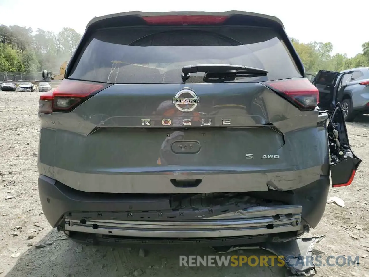 6 Photograph of a damaged car 5N1AT3BB9MC707061 NISSAN ROGUE 2021