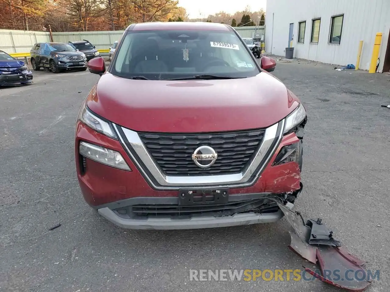 5 Photograph of a damaged car 5N1AT3BB9MC711725 NISSAN ROGUE 2021