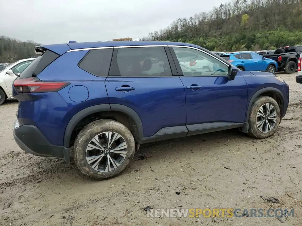 3 Photograph of a damaged car 5N1AT3BB9MC712678 NISSAN ROGUE 2021