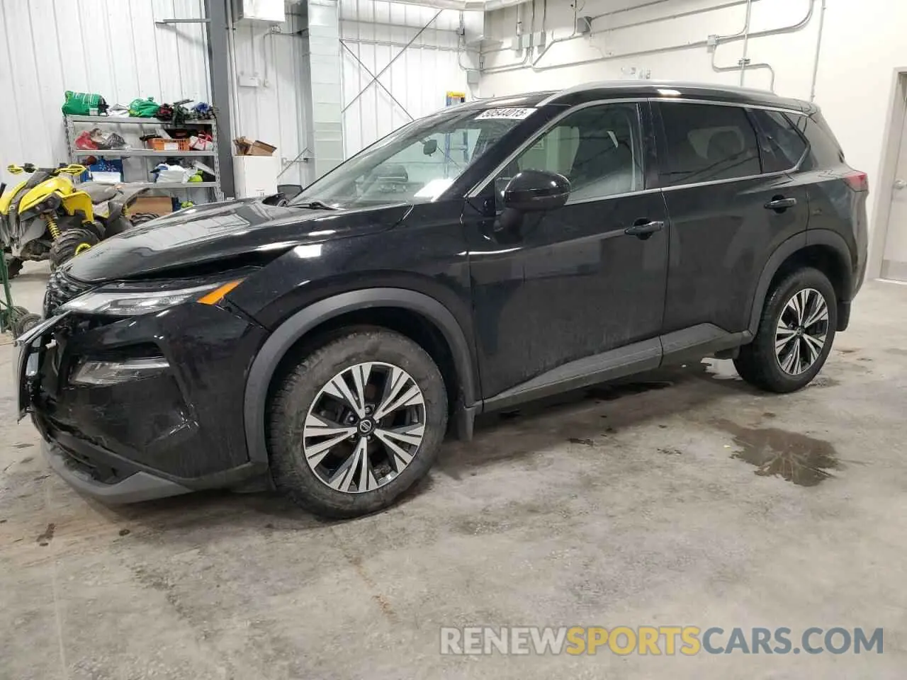 1 Photograph of a damaged car 5N1AT3BB9MC715743 NISSAN ROGUE 2021