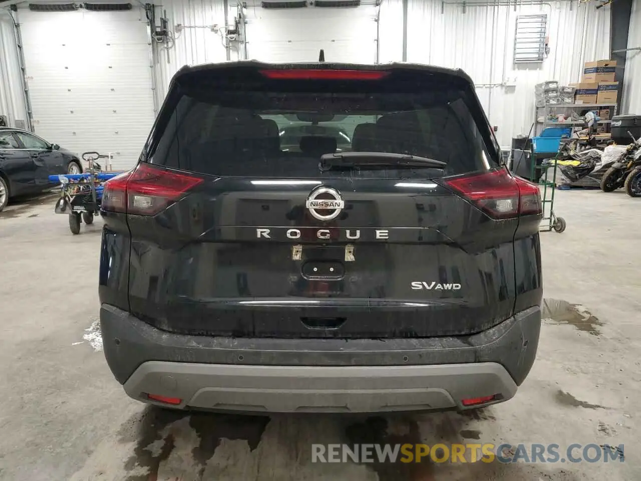 6 Photograph of a damaged car 5N1AT3BB9MC715743 NISSAN ROGUE 2021