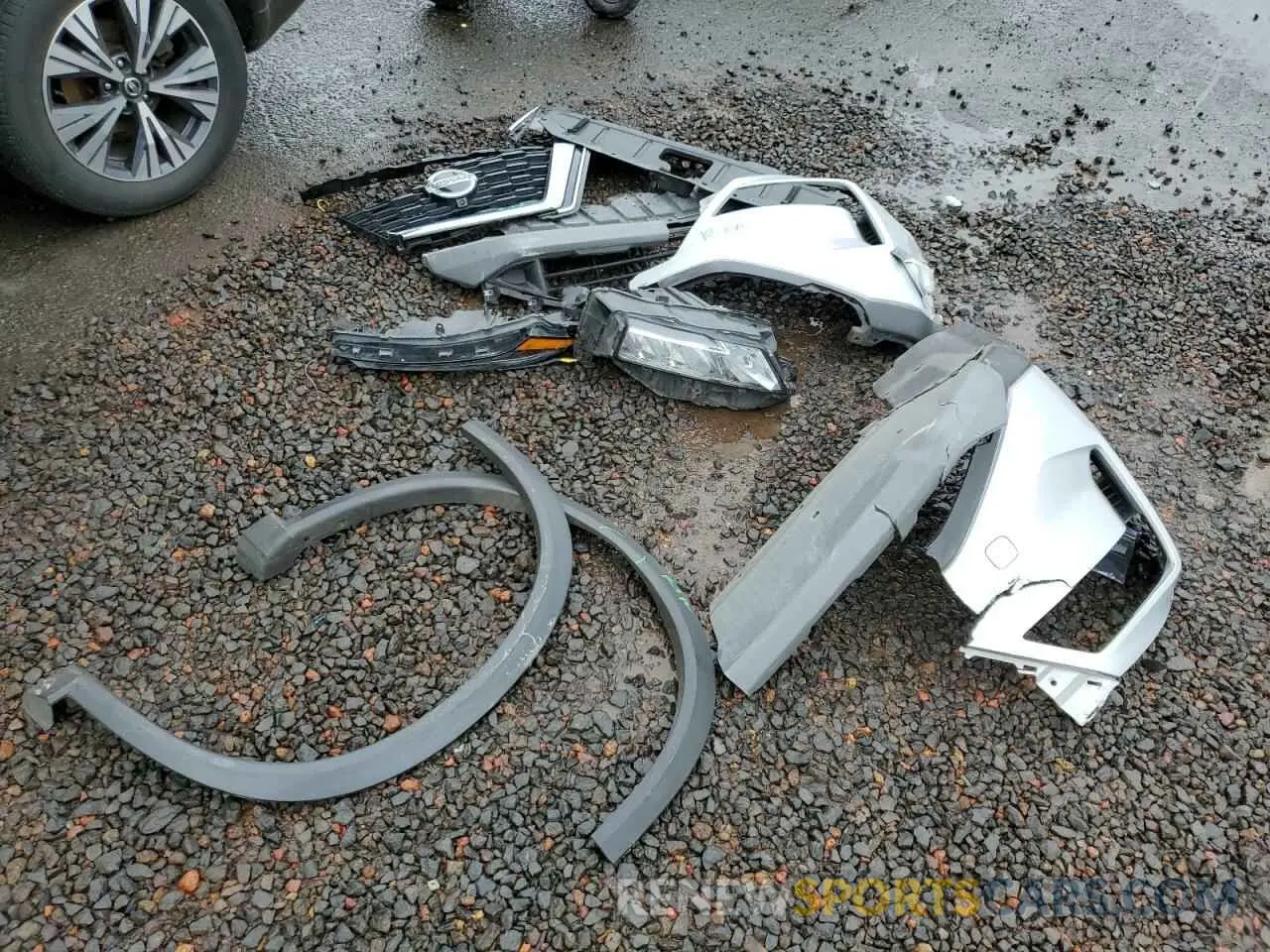 13 Photograph of a damaged car 5N1AT3BB9MC719839 NISSAN ROGUE 2021