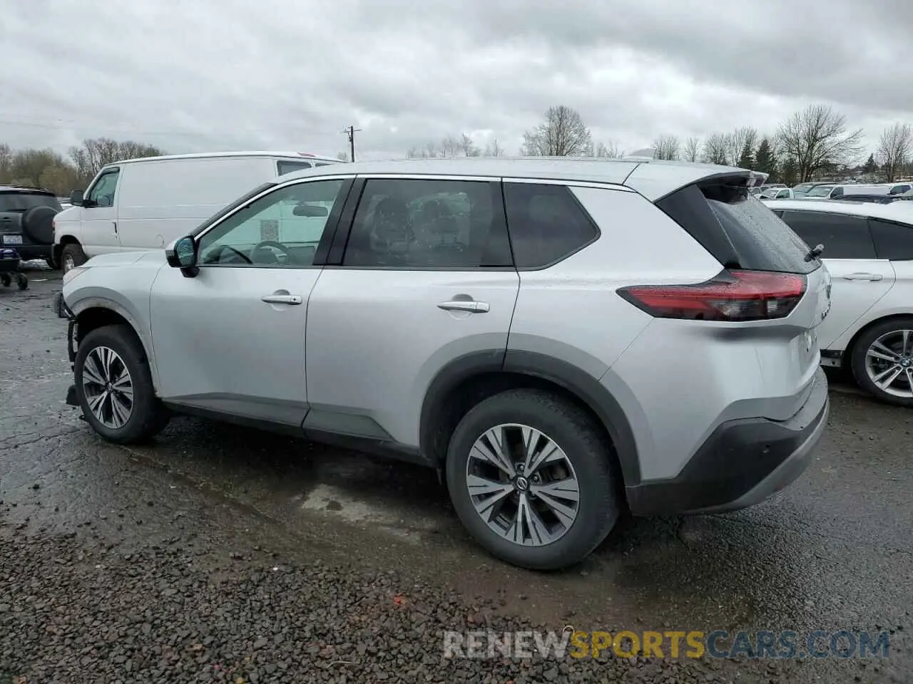 2 Photograph of a damaged car 5N1AT3BB9MC719839 NISSAN ROGUE 2021