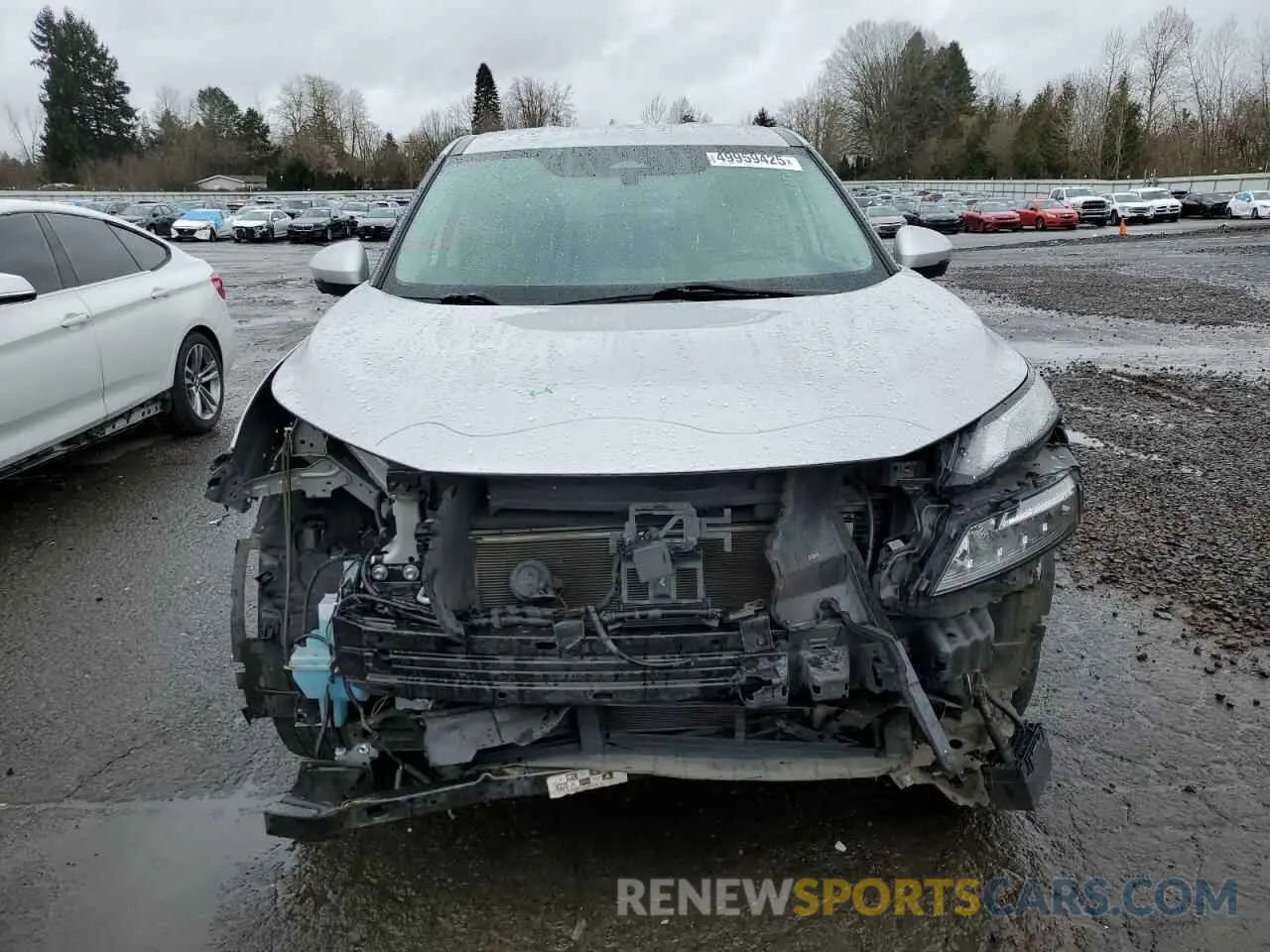 5 Photograph of a damaged car 5N1AT3BB9MC719839 NISSAN ROGUE 2021
