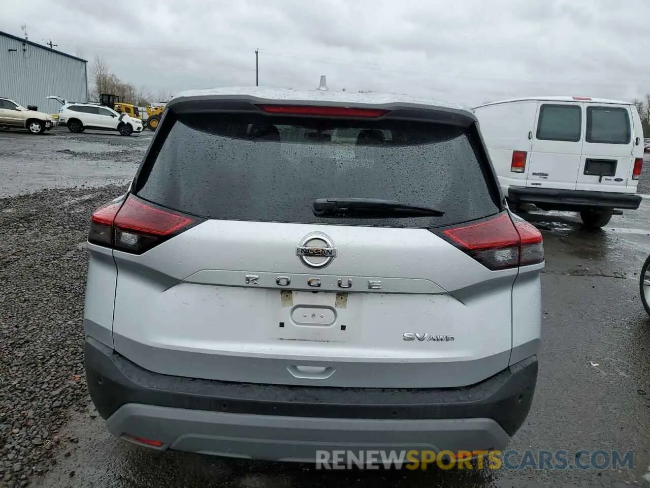 6 Photograph of a damaged car 5N1AT3BB9MC719839 NISSAN ROGUE 2021