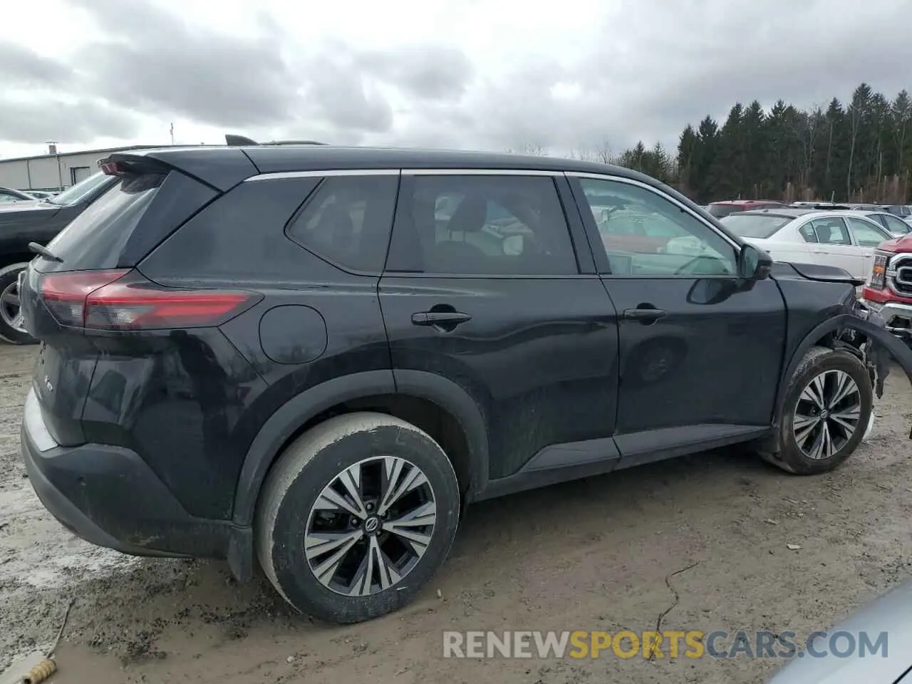 3 Photograph of a damaged car 5N1AT3BB9MC723471 NISSAN ROGUE 2021