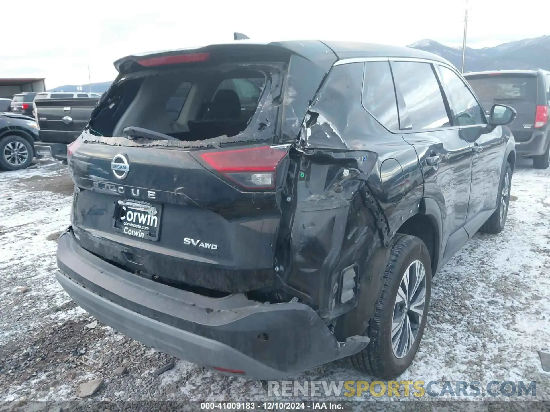 6 Photograph of a damaged car 5N1AT3BB9MC738066 NISSAN ROGUE 2021