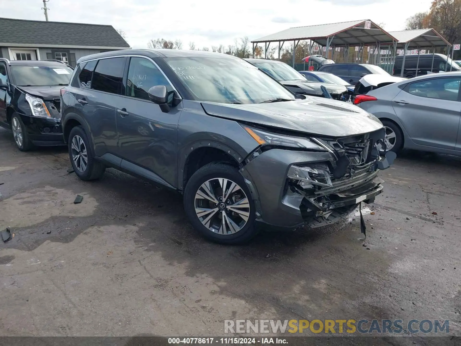 1 Photograph of a damaged car 5N1AT3BB9MC768362 NISSAN ROGUE 2021