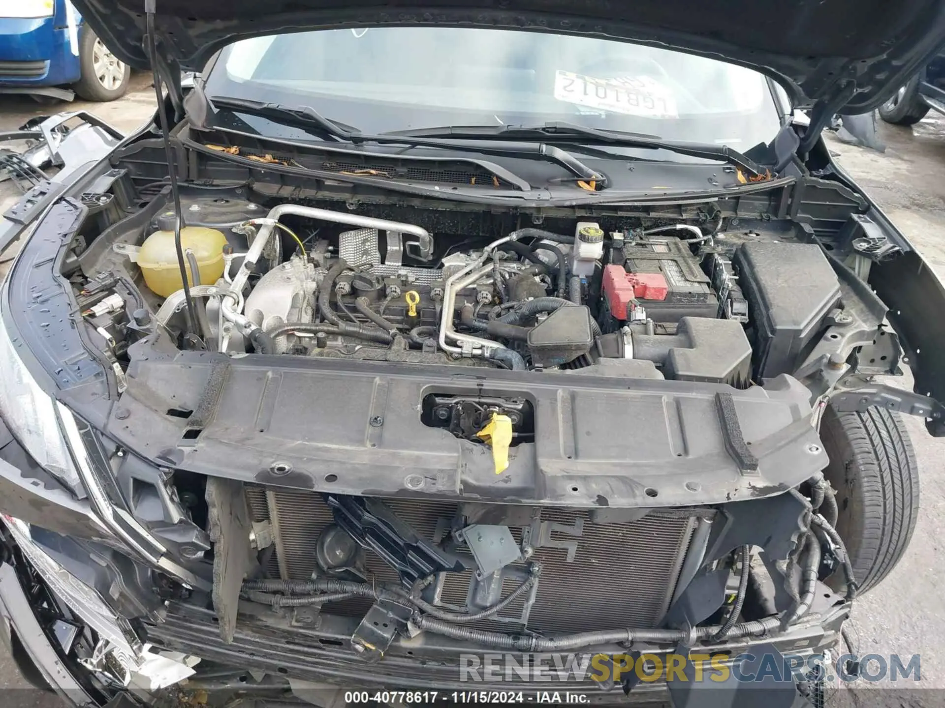10 Photograph of a damaged car 5N1AT3BB9MC768362 NISSAN ROGUE 2021