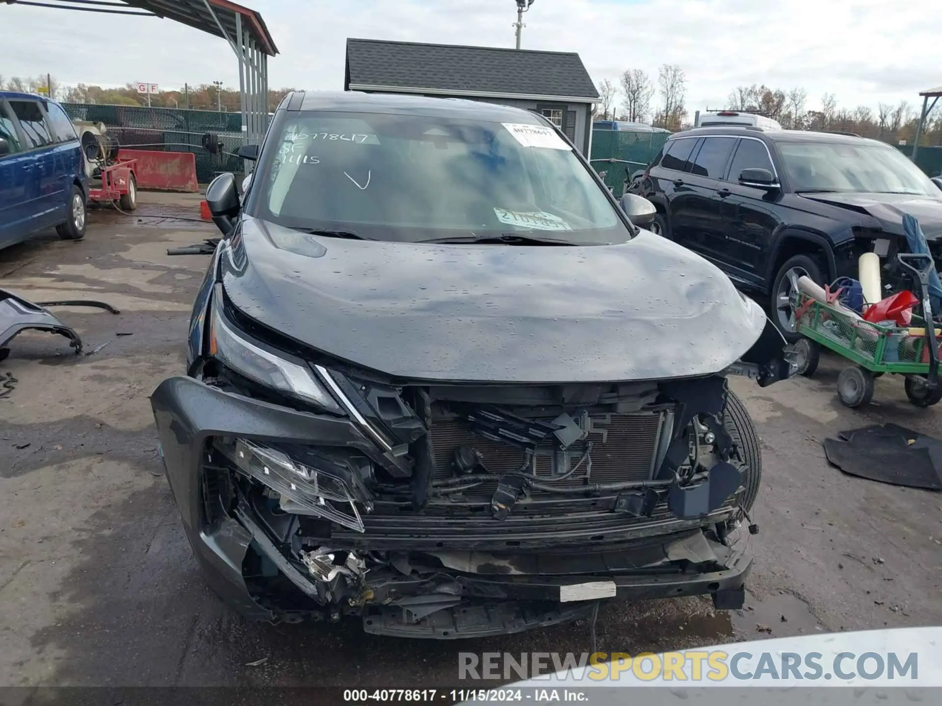 13 Photograph of a damaged car 5N1AT3BB9MC768362 NISSAN ROGUE 2021