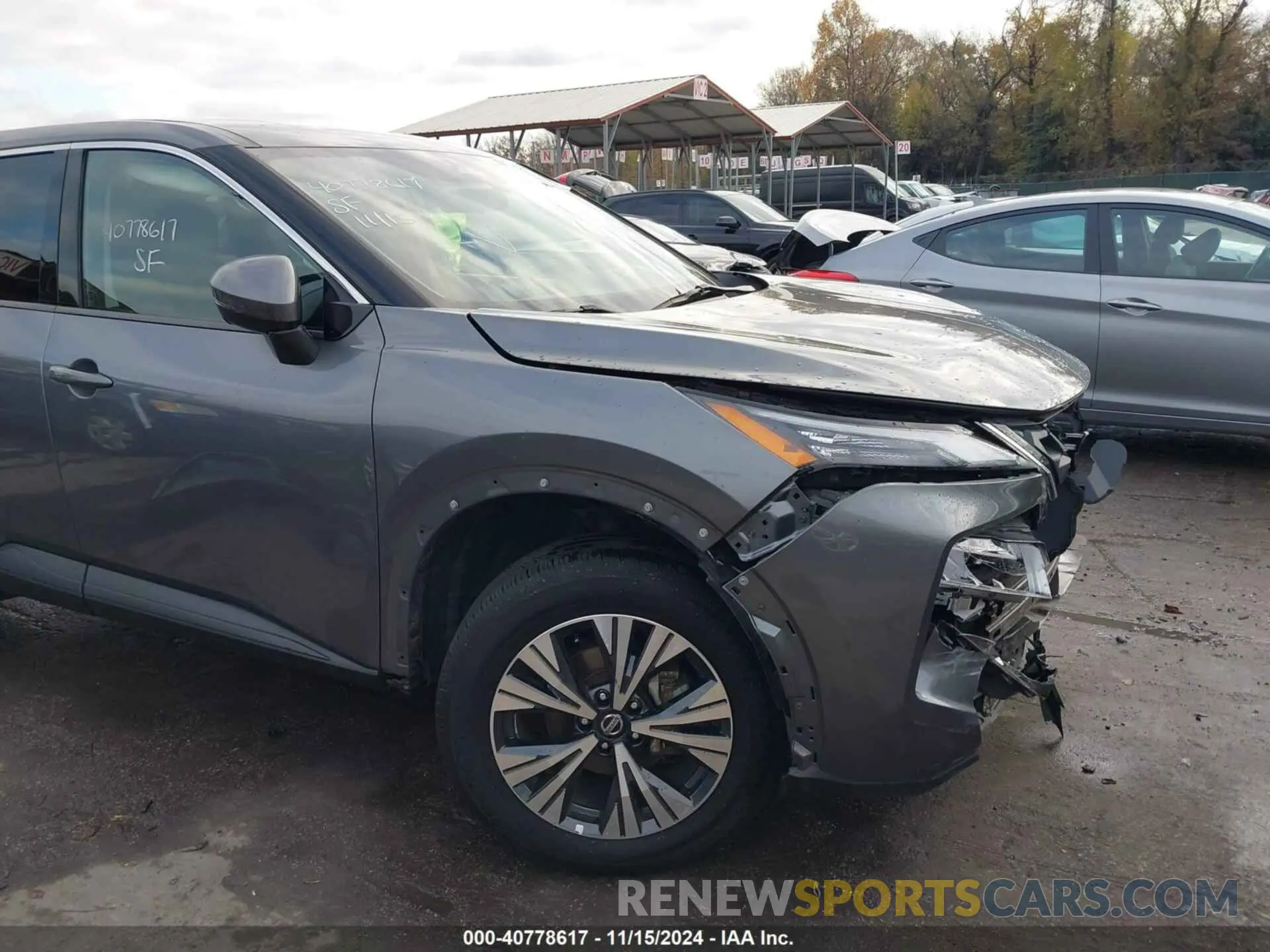19 Photograph of a damaged car 5N1AT3BB9MC768362 NISSAN ROGUE 2021