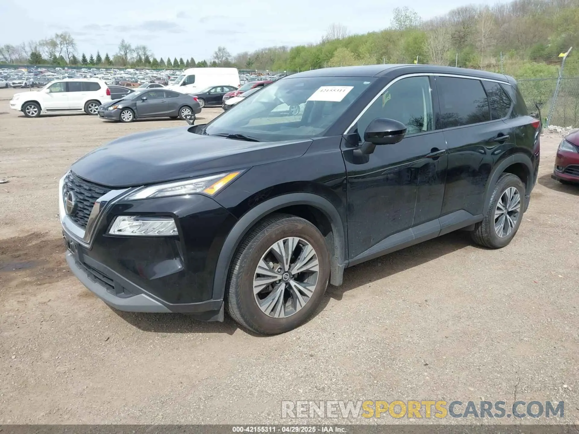 2 Photograph of a damaged car 5N1AT3BB9MC770905 NISSAN ROGUE 2021