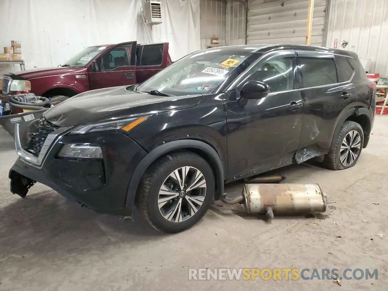 1 Photograph of a damaged car 5N1AT3BB9MC771102 NISSAN ROGUE 2021