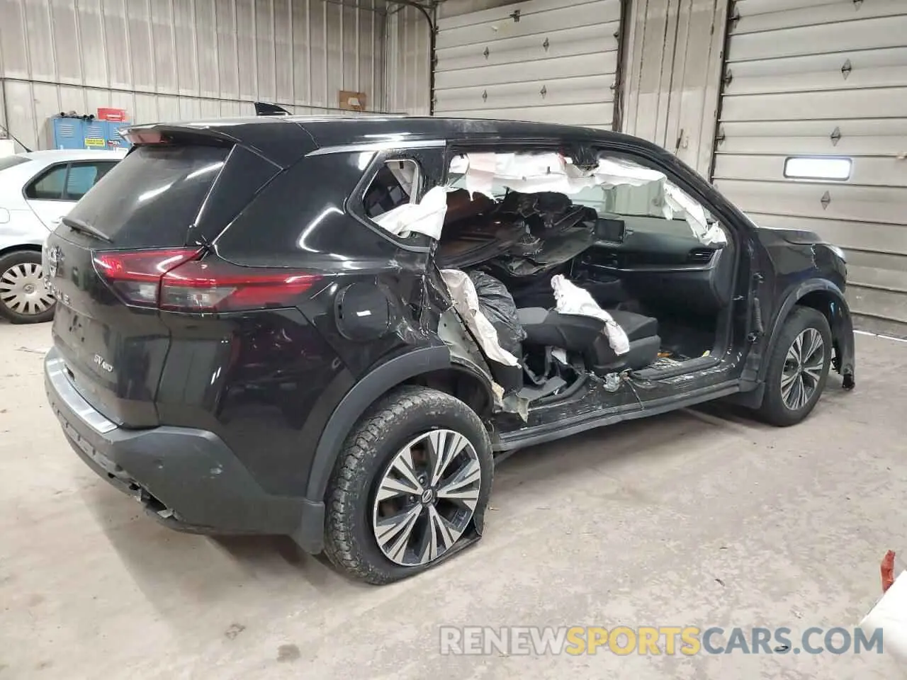 3 Photograph of a damaged car 5N1AT3BB9MC771102 NISSAN ROGUE 2021