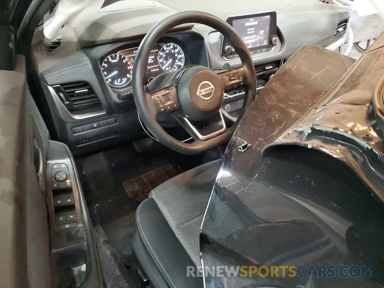 8 Photograph of a damaged car 5N1AT3BB9MC771102 NISSAN ROGUE 2021