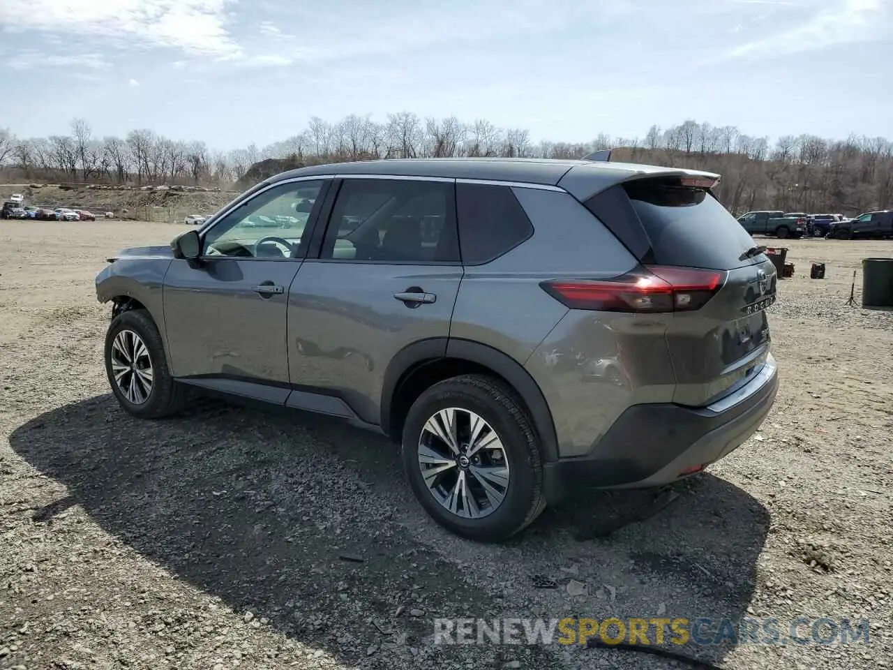 2 Photograph of a damaged car 5N1AT3BB9MC773674 NISSAN ROGUE 2021