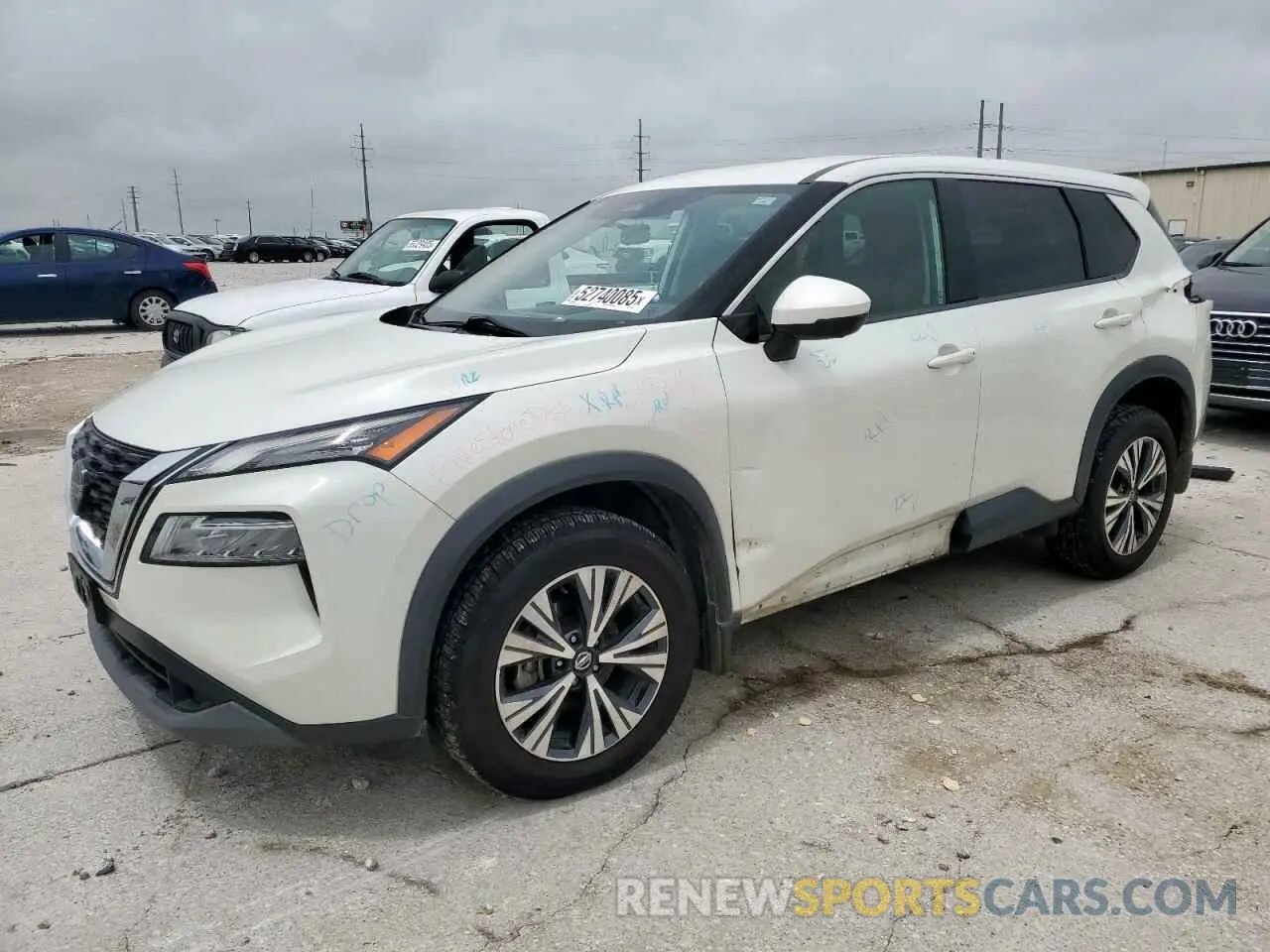 1 Photograph of a damaged car 5N1AT3BB9MC791804 NISSAN ROGUE 2021