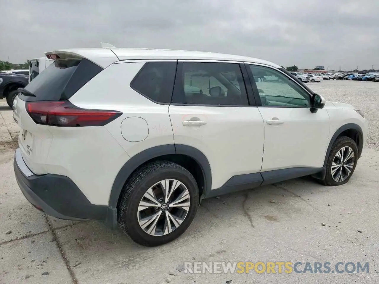 3 Photograph of a damaged car 5N1AT3BB9MC791804 NISSAN ROGUE 2021