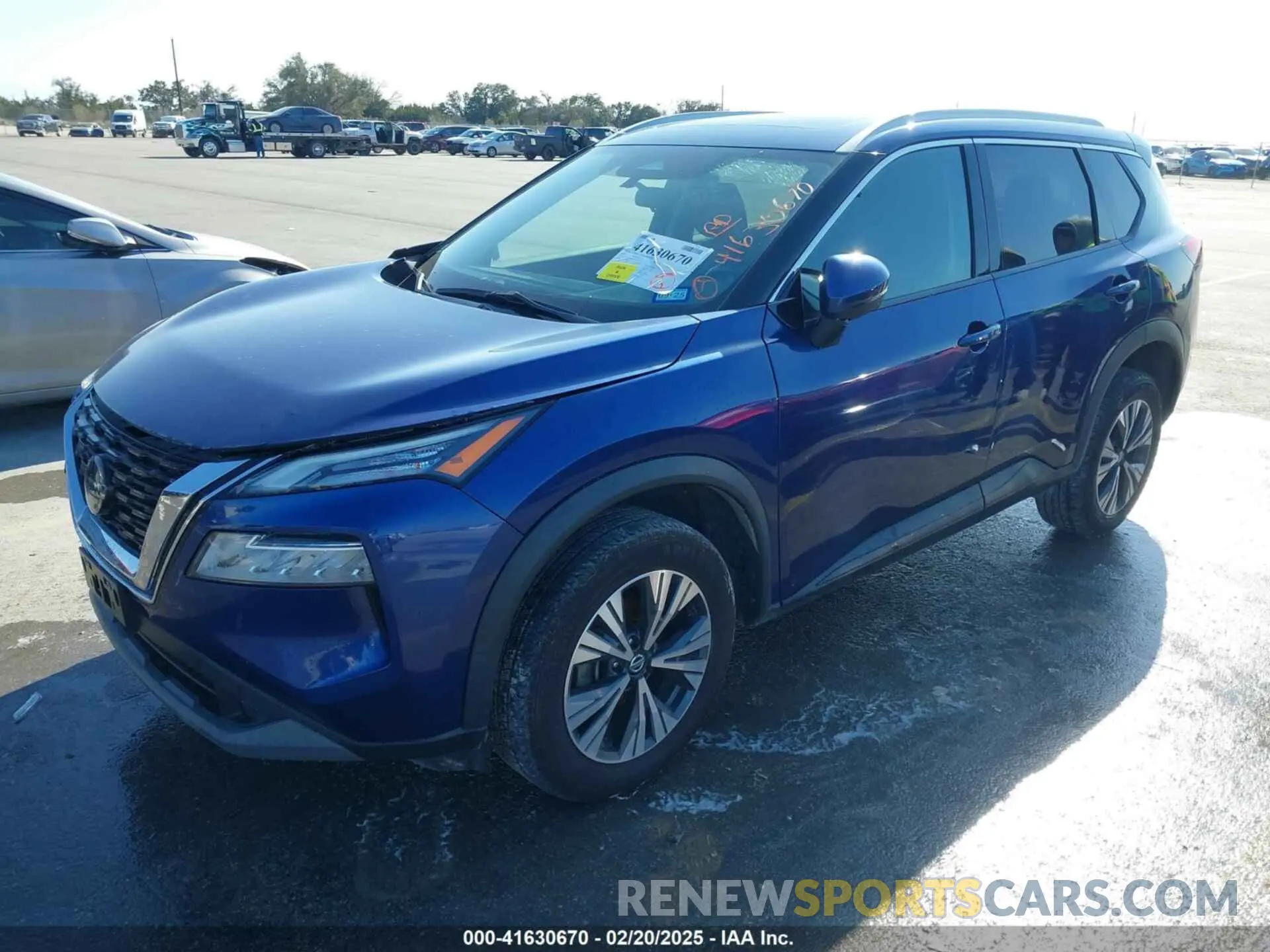 2 Photograph of a damaged car 5N1AT3BB9MC798154 NISSAN ROGUE 2021