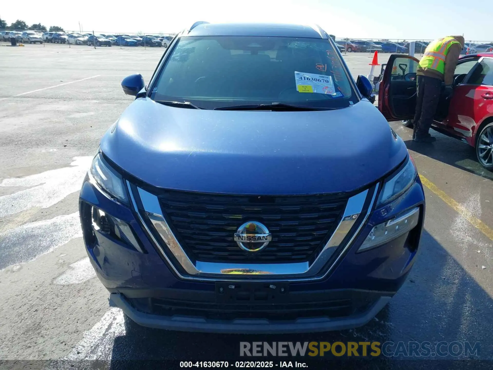 6 Photograph of a damaged car 5N1AT3BB9MC798154 NISSAN ROGUE 2021