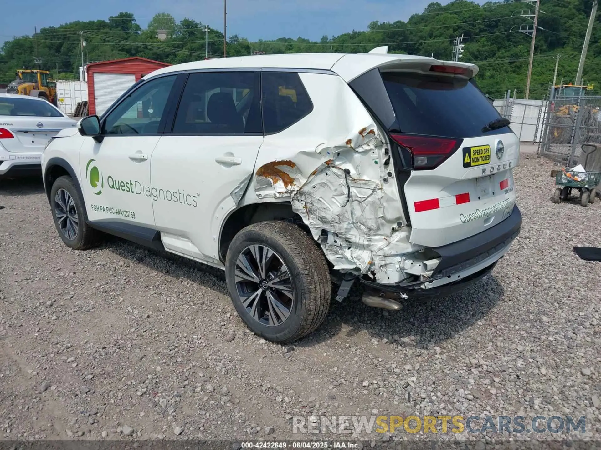 3 Photograph of a damaged car 5N1AT3BB9MC816507 NISSAN ROGUE 2021