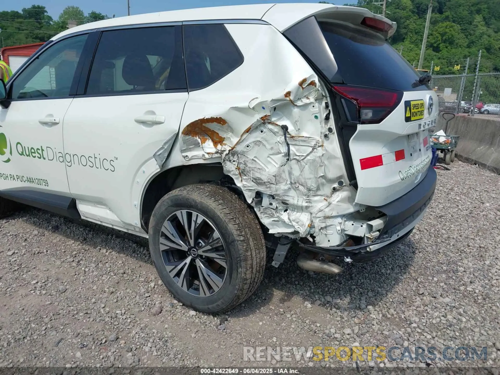 6 Photograph of a damaged car 5N1AT3BB9MC816507 NISSAN ROGUE 2021