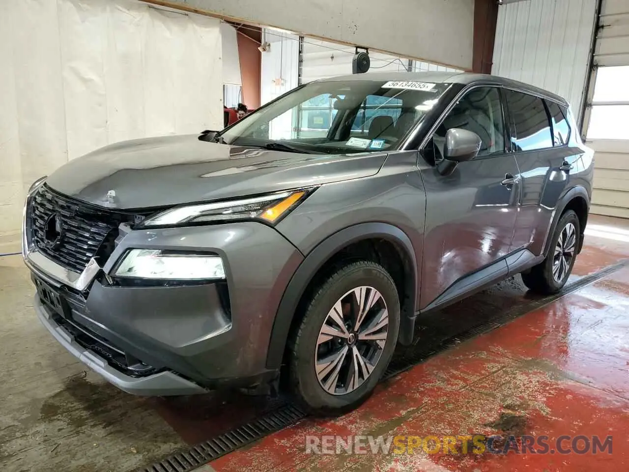 1 Photograph of a damaged car 5N1AT3BB9MC826227 NISSAN ROGUE 2021