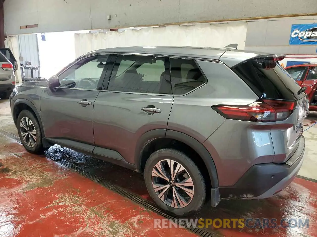 2 Photograph of a damaged car 5N1AT3BB9MC826227 NISSAN ROGUE 2021
