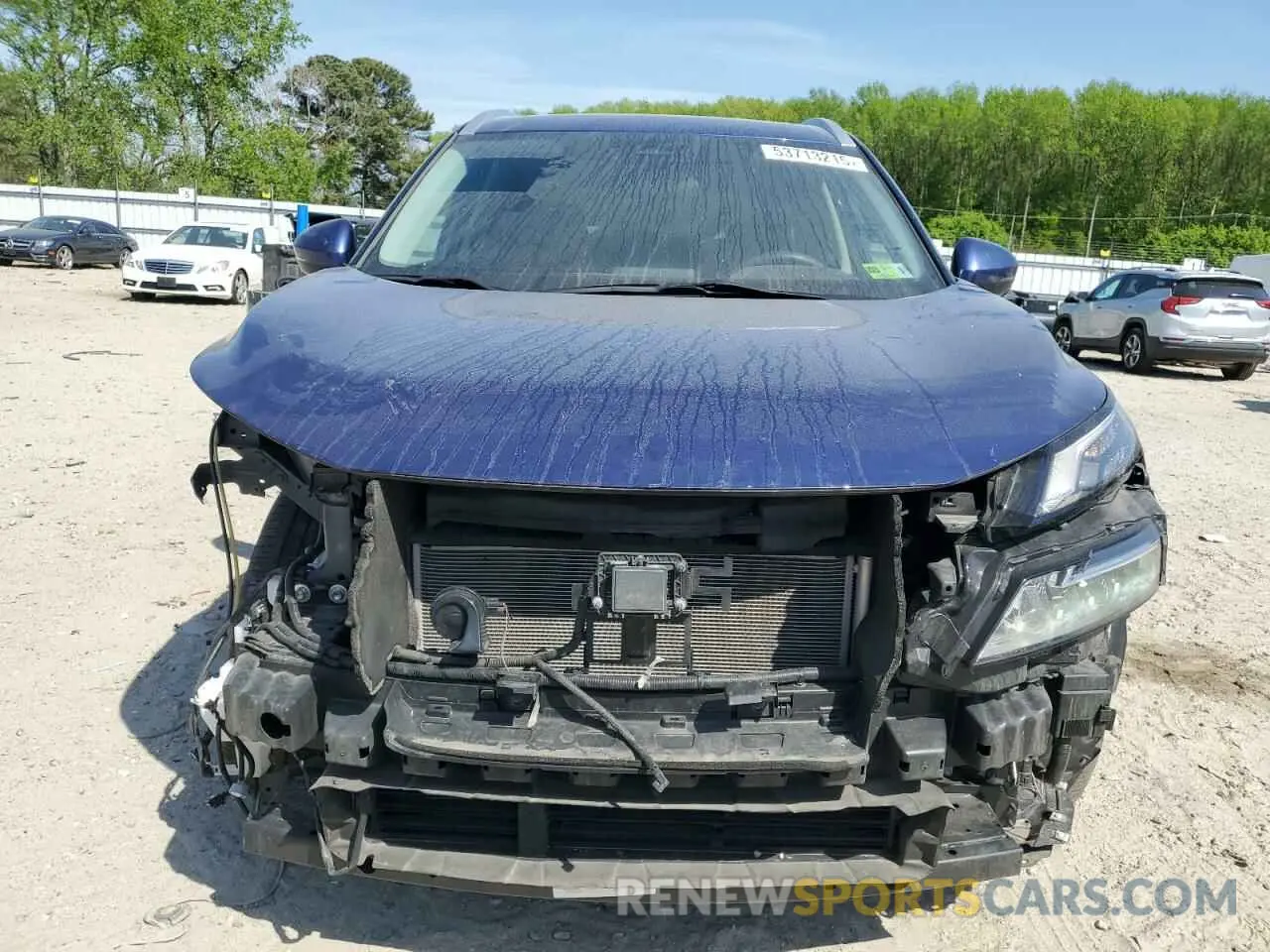 5 Photograph of a damaged car 5N1AT3BB9MC850270 NISSAN ROGUE 2021