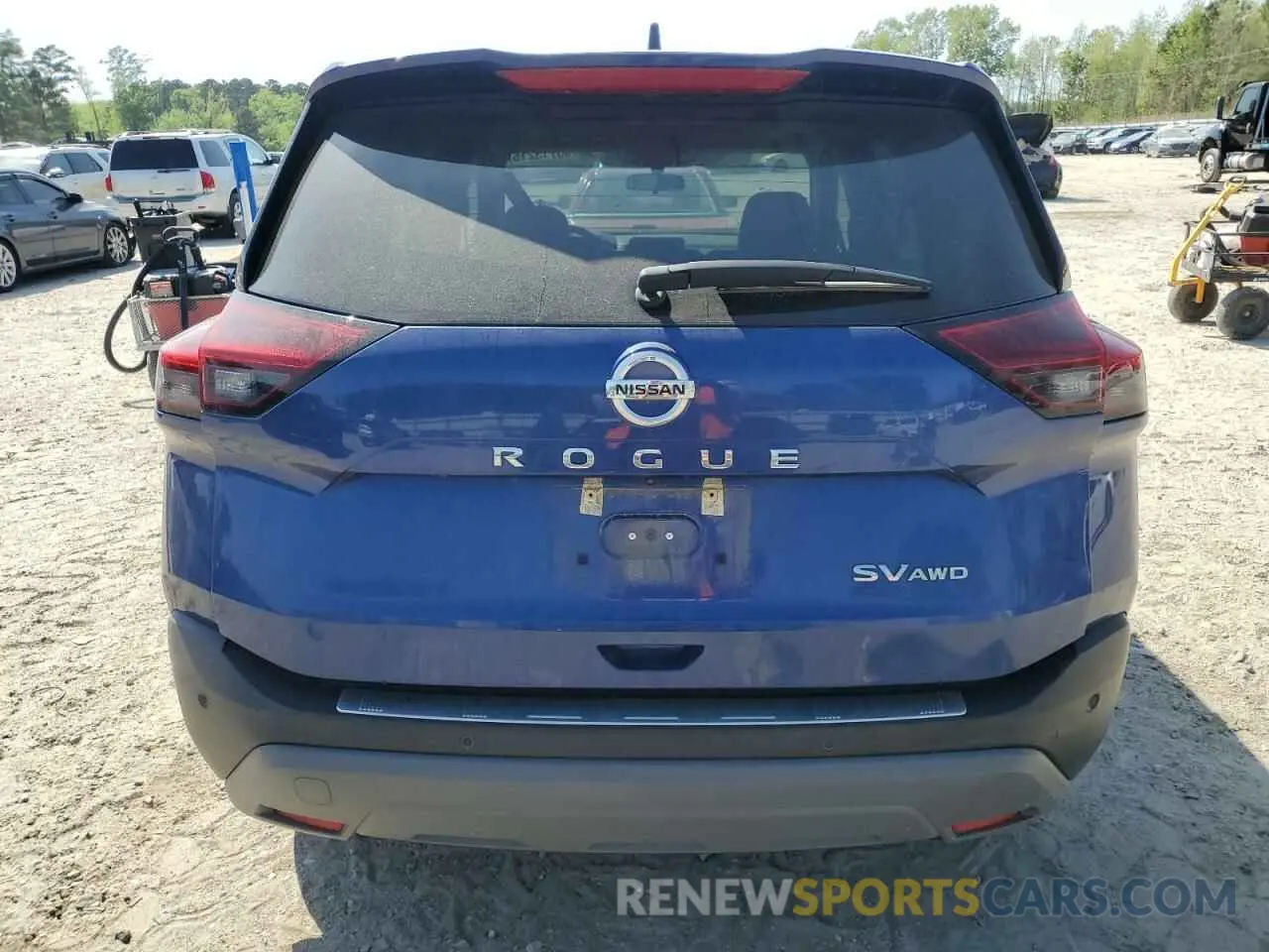 6 Photograph of a damaged car 5N1AT3BB9MC850270 NISSAN ROGUE 2021