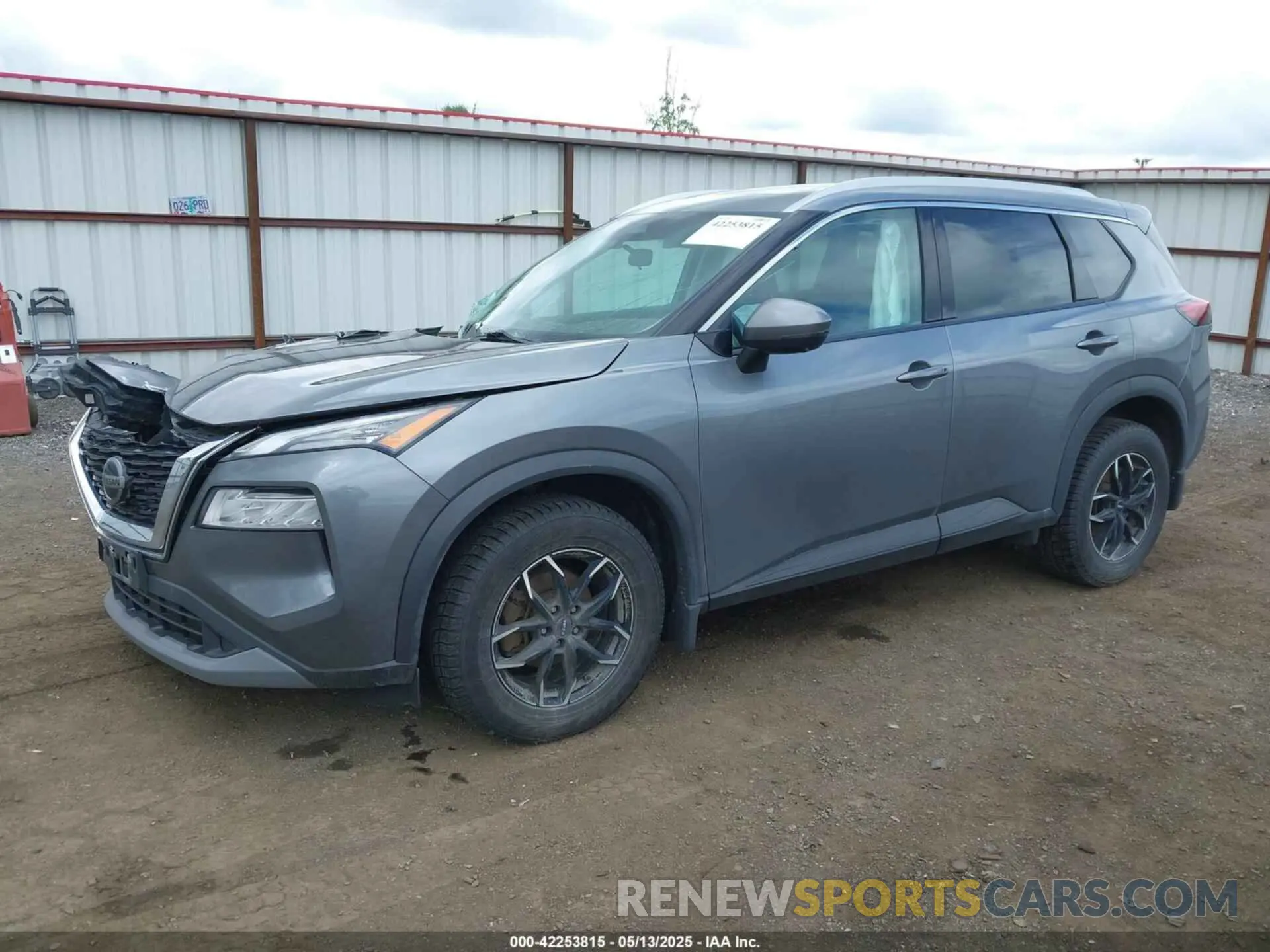 2 Photograph of a damaged car 5N1AT3BBXMC673535 NISSAN ROGUE 2021